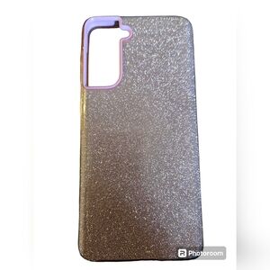 SAMSUNG Galaxy S21 Sparkly Pink Case